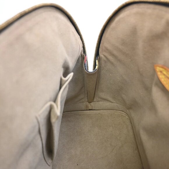 LOUIS VUITTON LV Logo Alma Hand Bag Monogram Multi Color Black M92646 50EE642 - Picture 12 of 12